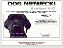 Tablet Screenshot of dog.ultrahost.pl